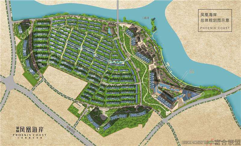 翠屏凤凰海岸在售三房户型建面100m² 均价40800元/m²起